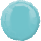 Robin's Egg Blue Round Shape Foil Balloon 18"