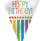 Rainbow Birthday Pennant Flag Banner 12ft