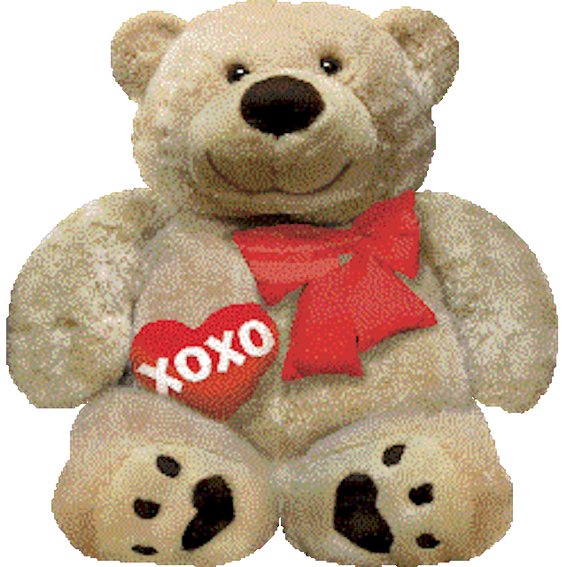 Anagram 28" Jumbo Supershape Cuddly Bear Love XOXO Foil Balloon