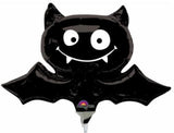 Mini Bat Balloon On a Stick