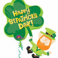 Anagram 29" Supershape Leprechaun Happy St. Patrick's Day Foil Balloon