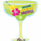 Supershape Paradise Margarita Foil Balloon