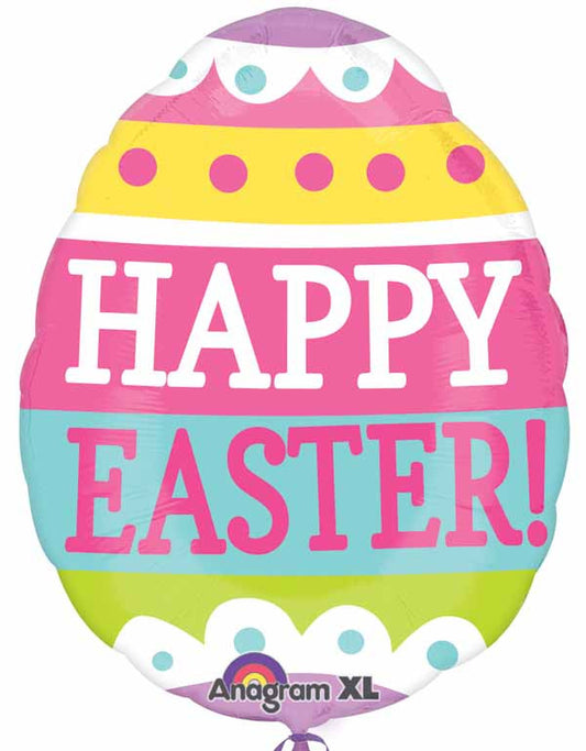 Huge Happy Easter Egg Balloon