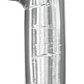 16" Air-Filled No. 1 Shape Foil Balloon Decoration Silver