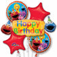 Sesame Street Big Balloon Bouquet Happy Birthday