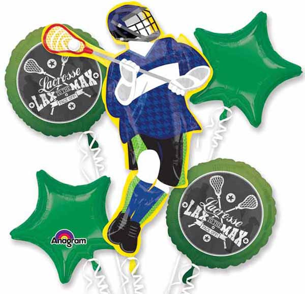 Lacrosse Balloon Bouquet