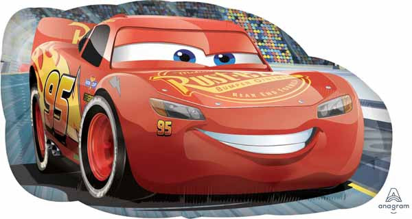 Lightning McQueen Cars Supershape Balloon