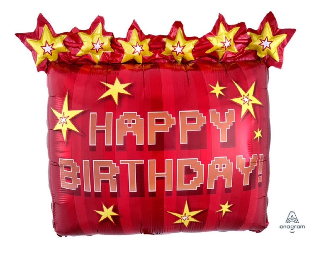 TNT Pixelate Video Game Jumbo Balloon