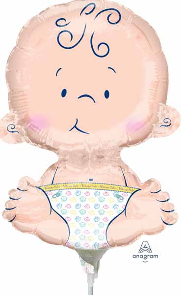 Air-Filled Mini Baby Foil Balloon