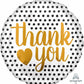 Thank you simple modern foil balloon