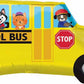 Big Yellow School Bus Foil Balloon