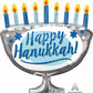 Menorah Jumbo Foil Balloon