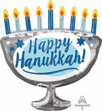 Menorah Jumbo Foil Balloon