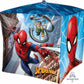 Spiderman Cube Shaped Foil Balloon
