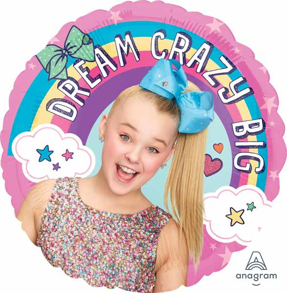 JoJo Siwa Rainbow Birthday Balloon