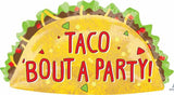 Jumbo Taco Foil Balloon