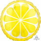 Sliced Lemon Foil Balloon