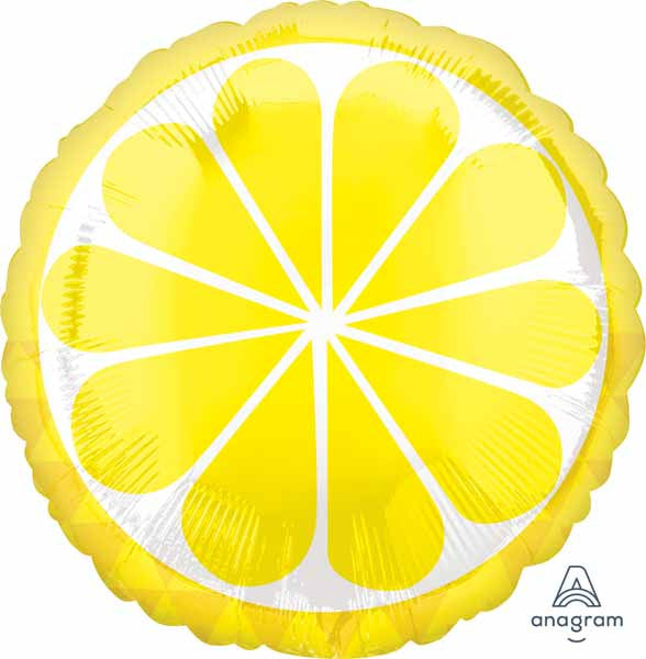 Sliced Lemon Foil Balloon