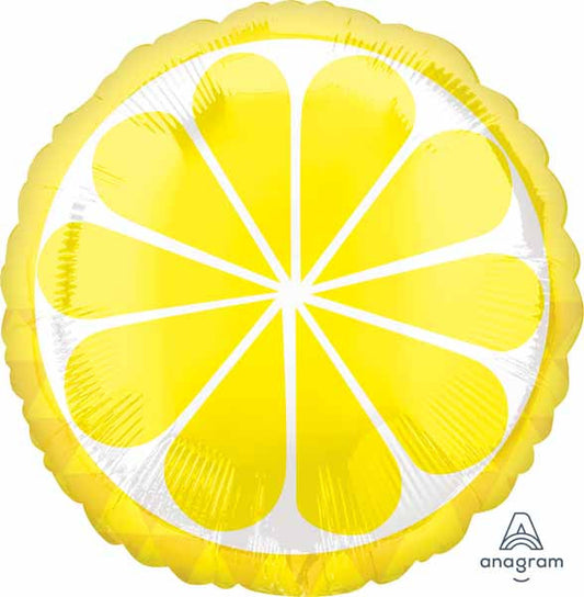 Sliced Lemon Foil Balloon