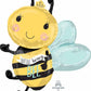 Cute Honey Bee 'What Will It Be?' Gender Reveal Balloon Decor