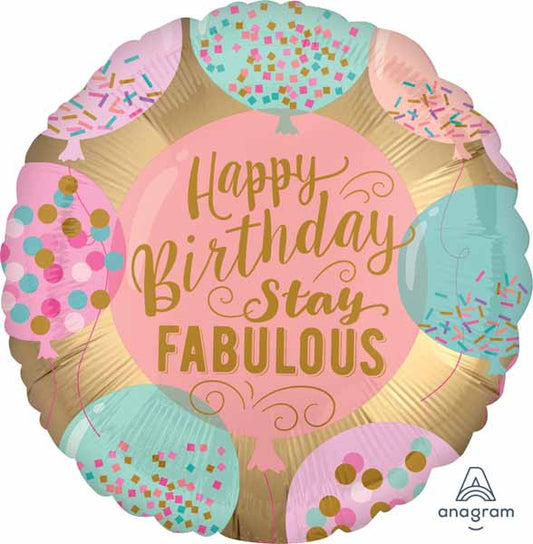 Fabulous Friend Birthday Balloon