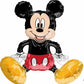Mickey Mouse Sitting Balloon Air Fill