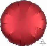 Round Sangria Red Matte Balloon