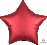 Sangria Red Matte Star Balloon