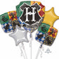 Harry Potter 5 Balloons Bouquet
