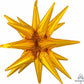 35" Gold Magic Star Foil Balloon Air-Fill