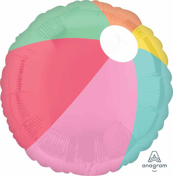 Round Beach Ball Balloon