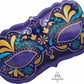 Jumbo Masquerade Mask Mardi Gras Foil Balloon