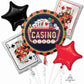 Casino Night Theme Party Decoration balloon bouquet