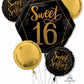 Sweet 16 Birthday Party Decor Balloons