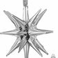20" Silver Magic Star Foil Balloon Air-Fill