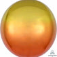 16" Orbz  Ombre Round Balloon