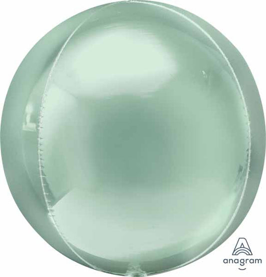 16" Orbz  Mint Green Round Balloon