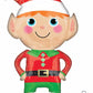 Happy Elf Jumbo Balloon