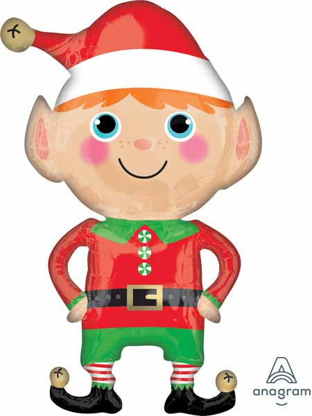 Happy Elf Jumbo Balloon