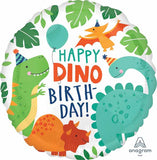 Dino Theme Foil Balloon Birthday