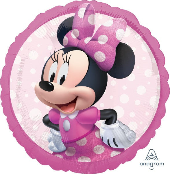 Pink Minnie Mouse Forever Balloon