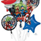 Anagram Marvel Avengers Unite 5 Foil Balloons Bouquet Birthday Party Decor