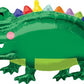 Happy Gator Jumbo Foil Balloon