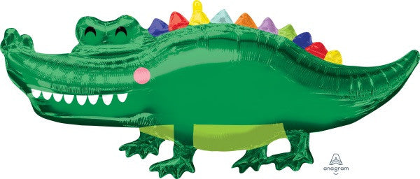 Happy Gator Jumbo Foil Balloon