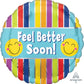 Feel Better Soon Round Foil Balloon