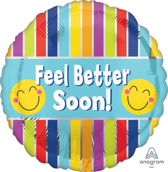 Feel Better Soon Round Foil Balloon