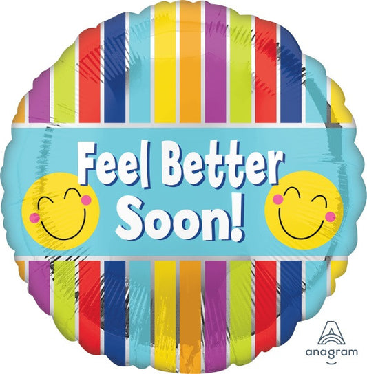 Feel Better Soon Round Foil Balloon