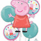 Peppa Pig Birthday Balloons