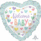 Welcome Baby Big Foil Balloon