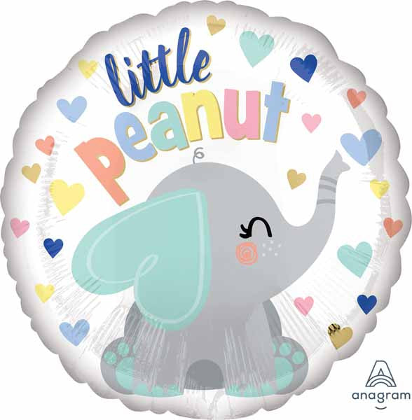 Gender Neutral Baby Shower Round Foil Balloon